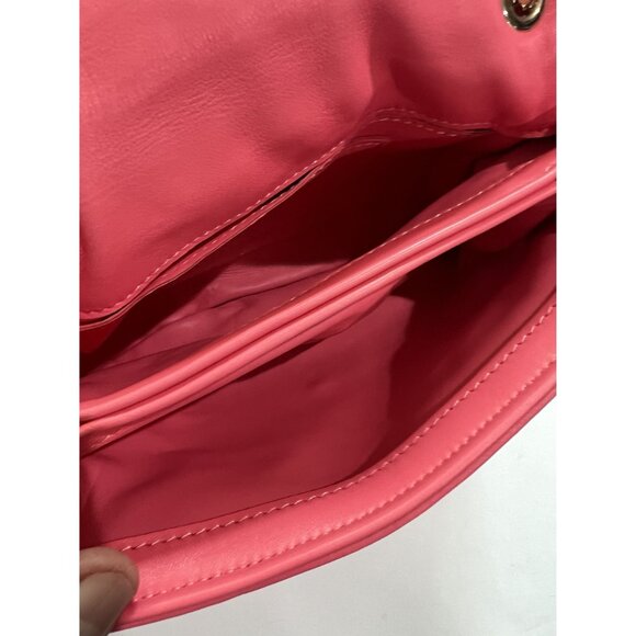 Giambattista Valli Padded Shoulder Bag in Pink Coral - Picture 7 of 10